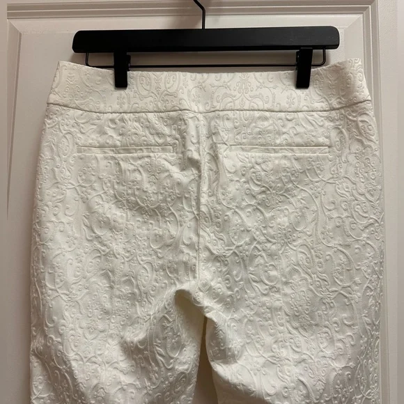 Ann Taylor Loft women’s white Marisa Skinny pants~ Size 6 - Picture 5 of 10
